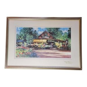 RARE Paul Landry Flower Market (Day Version) 1348/1500 with COA